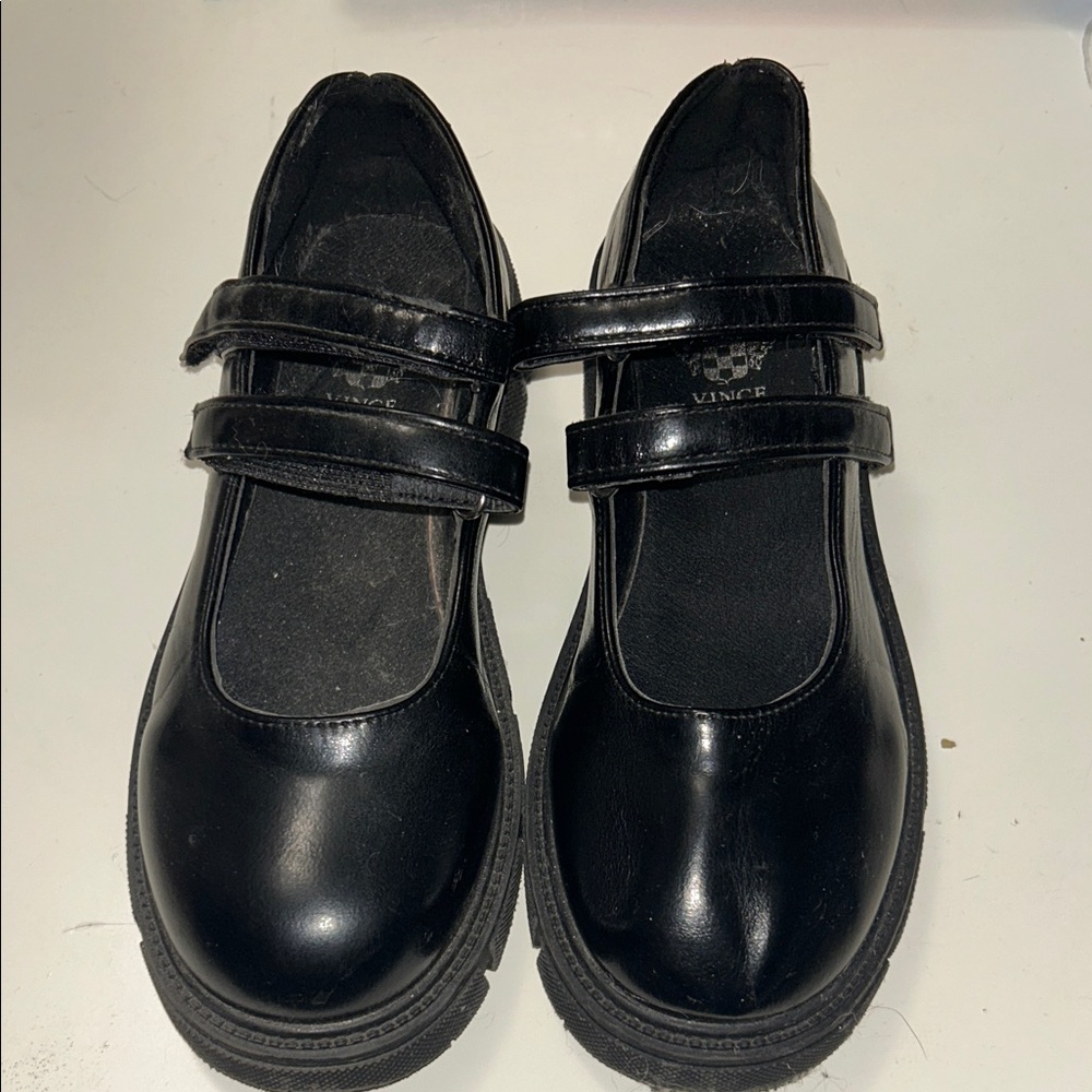 Vince Kids Black Dress Mary Jane’s Shoes size 5.5